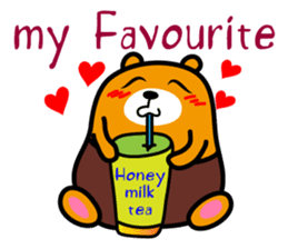 Liu-Lang Bear-Happy Happy Time sticker #9780249