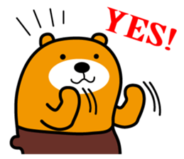 Liu-Lang Bear-Happy Happy Time sticker #9780250