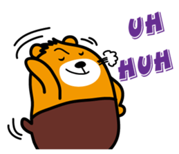 Liu-Lang Bear-Happy Happy Time sticker #9780254