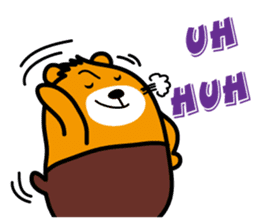 Liu-Lang Bear-Happy Happy Time sticker #9780254