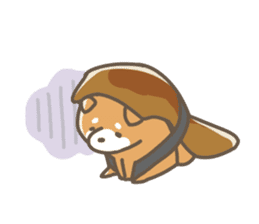 Shiba sushi sticker #9780396