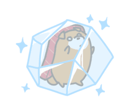 Shiba sushi sticker #9780414