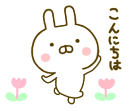 Rabbit Usahina Honorific sticker #9780539