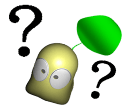 White head mochi (3D Version) sticker #9780943