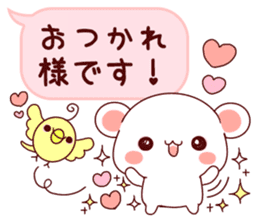 LOVE KUMA fukidashi sticker #9781021