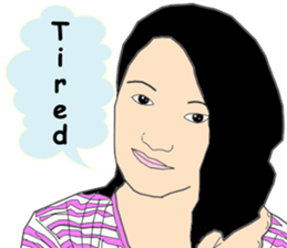 Qeyella (english ver.) sticker #9781131