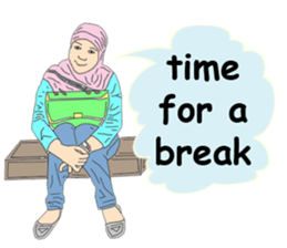 Qeyella (english ver.) sticker #9781134