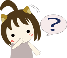 The cute girl's Daily Life 2 sticker #9781387