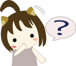 The cute girl's Daily Life 2 sticker #9781387