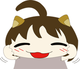 The cute girl's Daily Life 2 sticker #9781388