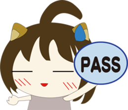 The cute girl's Daily Life 2 sticker #9781400