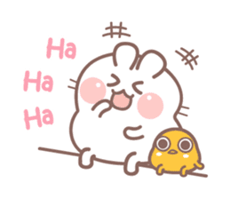 Rabbit - ham (ENG) sticker #9781423