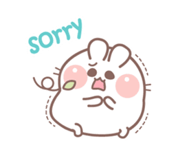 Rabbit - ham (ENG) sticker #9781437