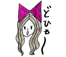 Adult girls sticker sticker #9782129