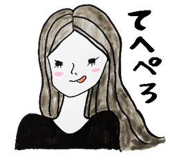 Adult girls sticker sticker #9782130