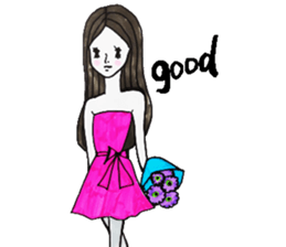 Adult girls sticker sticker #9782134