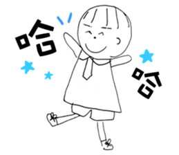 Vovo&Gogo * Life term series sticker #9782177