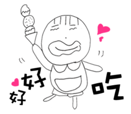 Vovo&Gogo * Life term series sticker #9782194