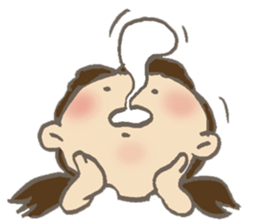 3 year old aiko sticker #9782683