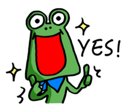 Complaint frog 2 sticker #9782799