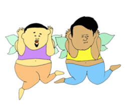 Fairy King Yoo-zi and Just a Fairy Jun sticker #9782904