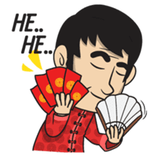 Asan Pek (Hokkien) - CNY sticker #9782950