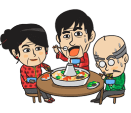 Asan Pek (Hokkien) - CNY sticker #9782953