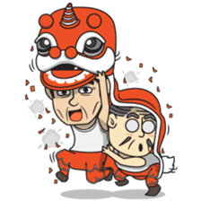 Asan Pek (Hokkien) - CNY sticker #9782960