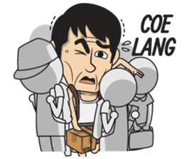 Asan Pek (Hokkien) - CNY sticker #9782970