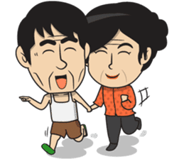 Asan Pek (Hokkien) - CNY sticker #9782973