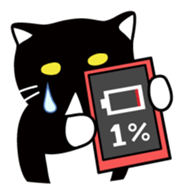 The bossy cat look like a panda. sticker #9783023