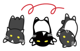 The bossy cat look like a panda. sticker #9783034