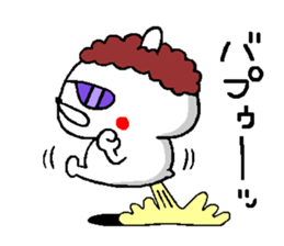 Osaka mother rabbit3 sticker #9783117