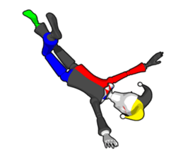 Clown doll sticker #9784304