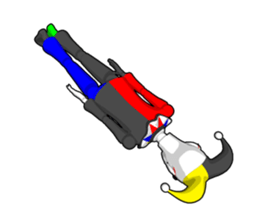 Clown doll sticker #9784309