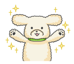 Moko of Toy Poodle sticker #9784341