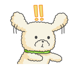 Moko of Toy Poodle sticker #9784342