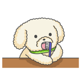 Moko of Toy Poodle sticker #9784362