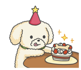 Moko of Toy Poodle sticker #9784374