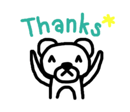 Meay-chee The Polar Bear sticker #9784711