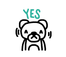 Meay-chee The Polar Bear sticker #9784721