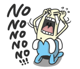 I am Mr. Blue Banana sticker #9784762