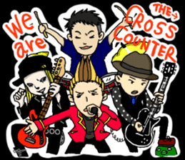 THE CROSS COUNTER sticker #9784817