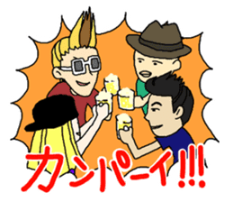 THE CROSS COUNTER sticker #9784818