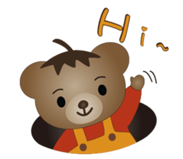 Dabby Bear sticker #9784898