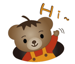 Dabby Bear sticker #9784898