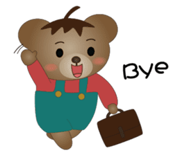 Dabby Bear sticker #9784910