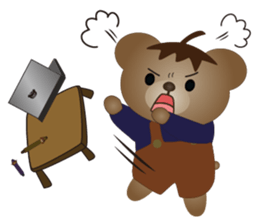 Dabby Bear sticker #9784920