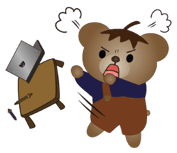Dabby Bear sticker #9784920