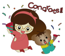 Dabby Bear sticker #9784927